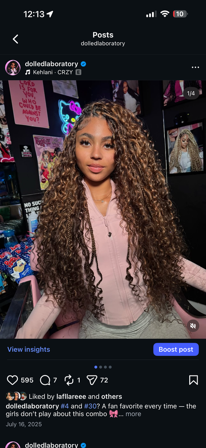 4/30 Deep Wave Bulk Hair